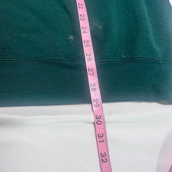 Munsingwear Vintage Sweatshirt XL Green USA Made 80s 90s Distressed Crewneck - Picture 4 of 14